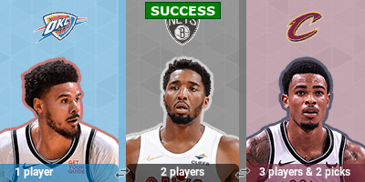 s/cavaliers - Cavs get a decent package of good fitting players. Nets